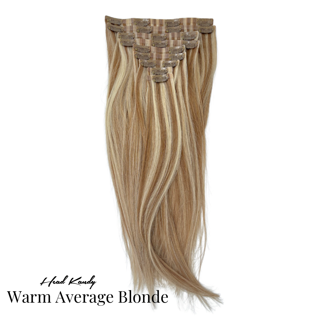 16" Duchy Clip In Extensions Head Kandy