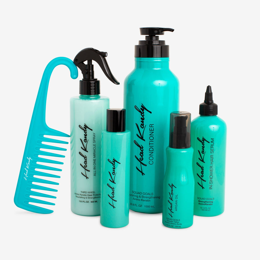 6-Piece Amino Keratin Hair Goals Bundle