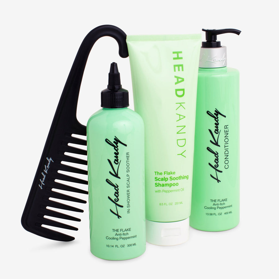 4-Piece The Flake Scalp Soothing Bundle