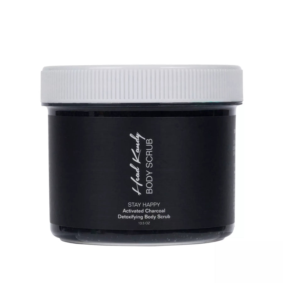 Stay Happy Charcoal Body Scrub