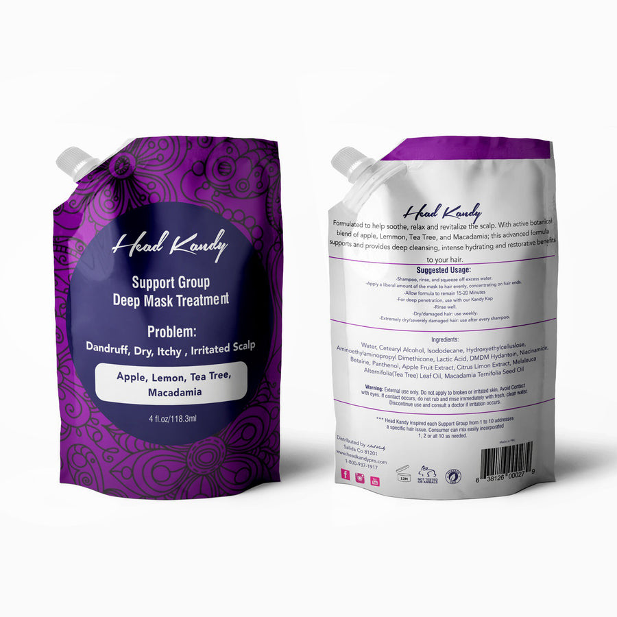 10-Piece Support Group Hair Mask Bundle