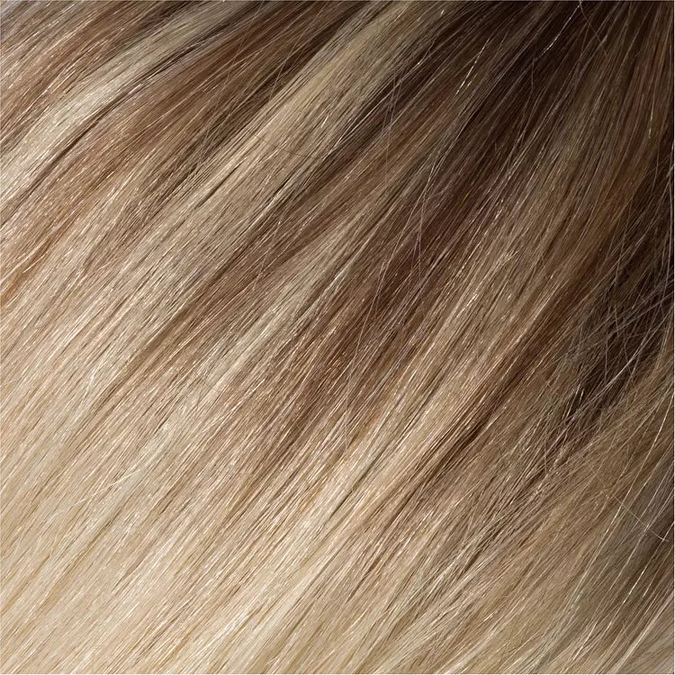 Seamless Clip-In Hair Extensions I Diva (Dark Rooted Average Blonde)
