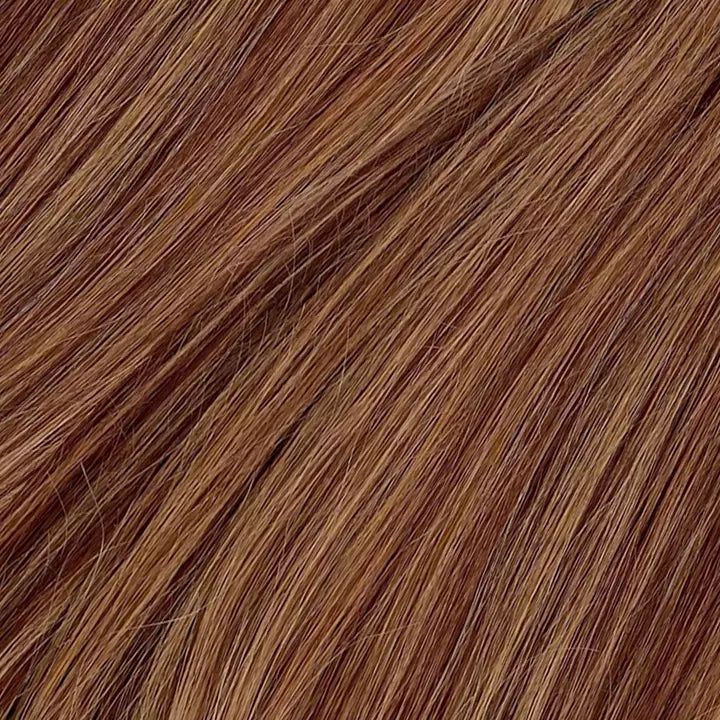 Seamless Clip-In Hair Extensions I Stella (Strawberry/Copper)