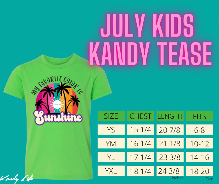 Kids Kandy Tease July 2022